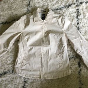 Lightweight cotton gap jacket,